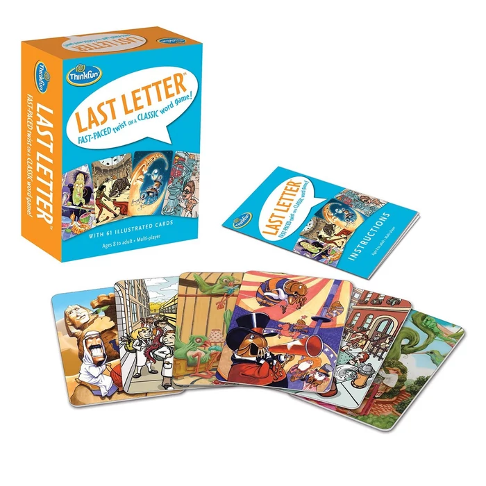 Thinkfun 757863 - Utolsó betű társasjáték 