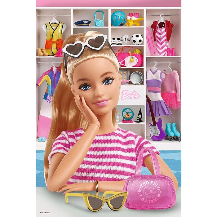 Trefl 100 db-os puzzle  - Ismerd meg Barbie-t (16458)