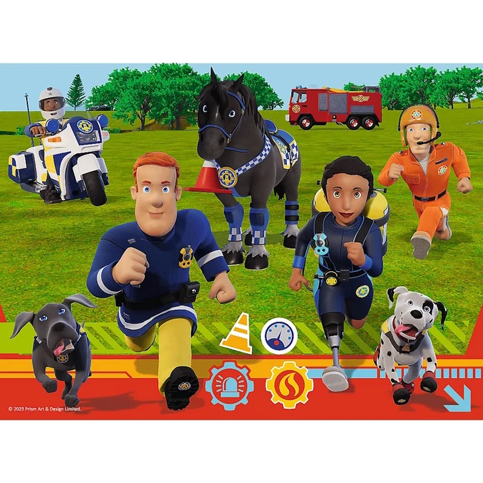 Trefl 30 db-os puzzle - Sam, a tűzoltó - Készen áll a segítségre (18297)