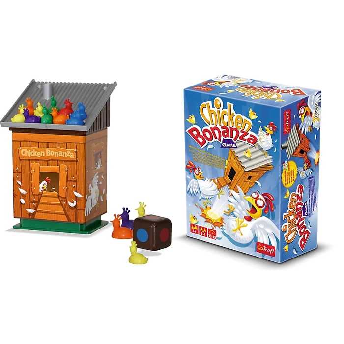 Trefl 01286 - Chicken Bonanza ügyességi társasjáték