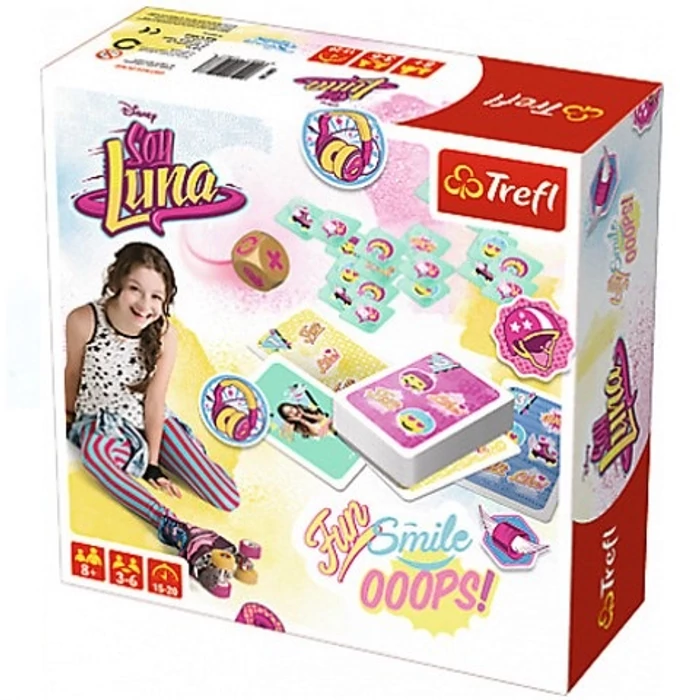 Trefl 01487 - Soy Luna - Fun Smile Ooops! társasjáték