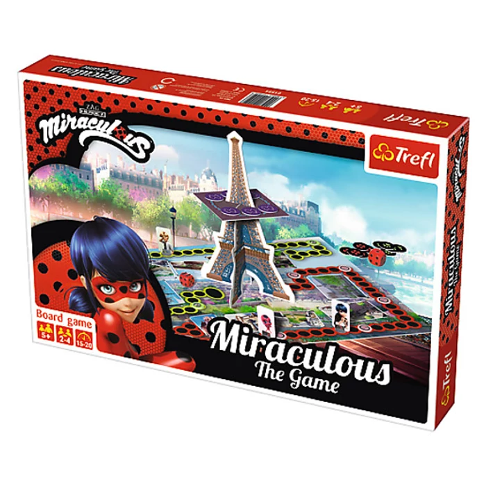 Trefl 01554 - Miraculous Katicabogár társasjáték