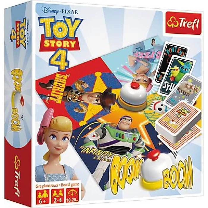 Trefl 01734 - Toy Story 4 - Verdák 3 társasjáték