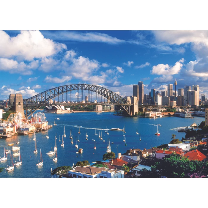 Trefl 10206 - Port Jackson, Sydney - 1000 db-os puzzle