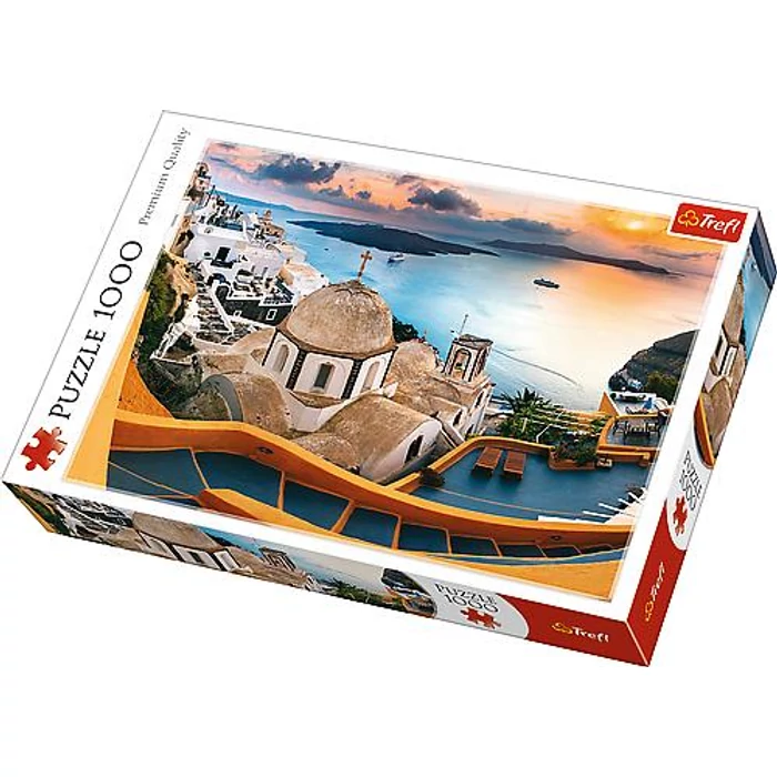 Trefl 10445 - Mesés Santorini - 1000 db-os puzzle