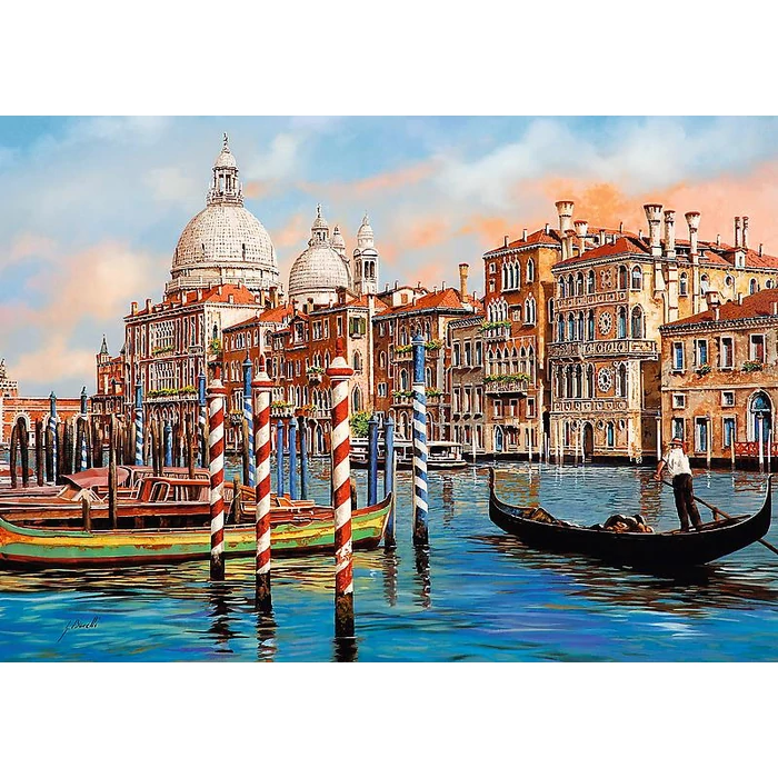 Trefl 10460 - Délután Velencében - 1000 db-os puzzle