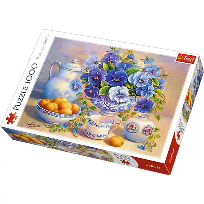 Trefl 10466 - Kék csokor - 1000 db-os puzzle