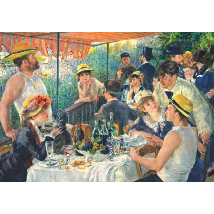 Trefl 10499 - Art puzzle - Renoir - Az evezősök reggelije - 1000 db-os puzzle