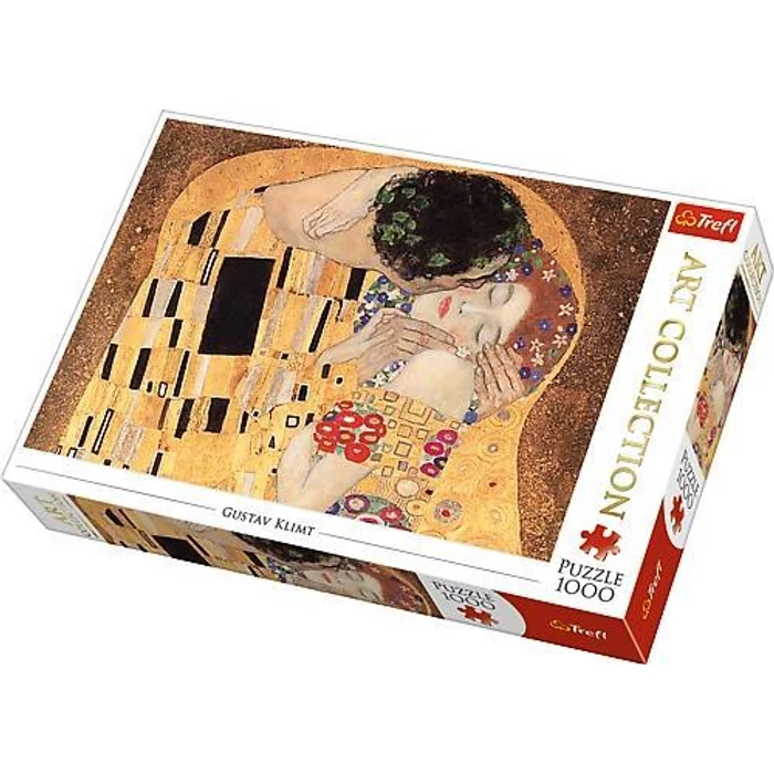 Trefl 10559 - Art puzzle - Klimt - A csók - 1000 db-os puzzle