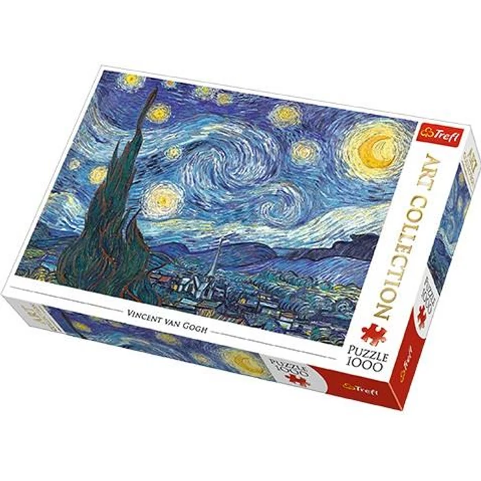 Trefl 10560 - Art puzzle - Van Gogh - Csillagos éj - 1000 db-os puzzle