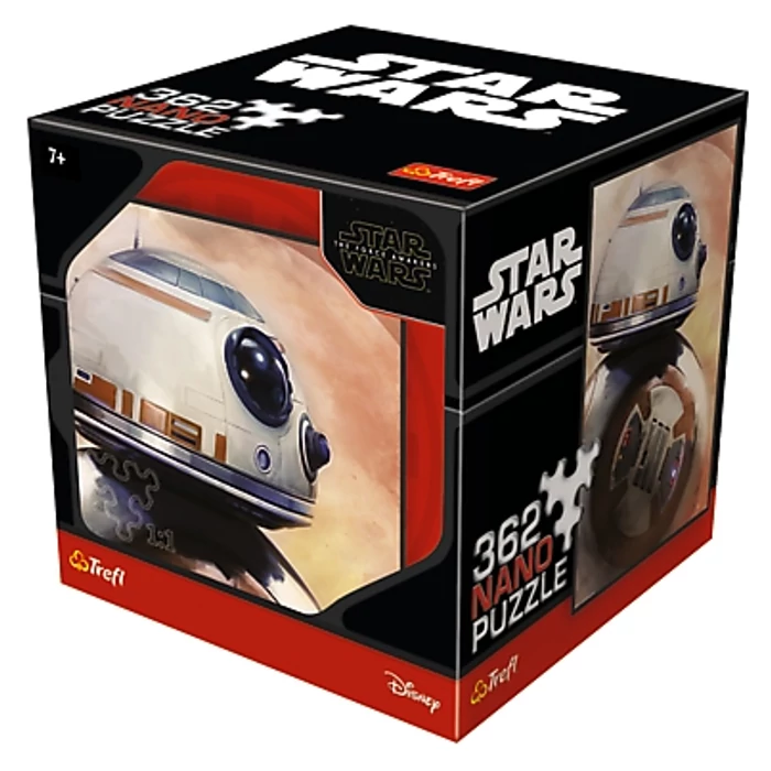 Trefl 11201 - Star Wars - BB-8 droid - 362 db-os NANO puzzle 