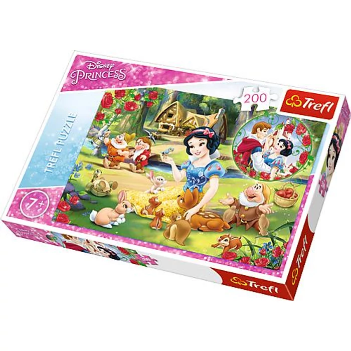 Trefl 13204 - Álmodozó Hófehérke - 200 db-os puzzle