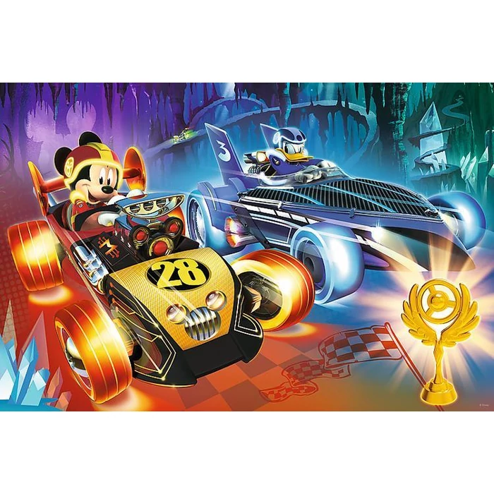 Trefl 14266 - Mickey Mouse és barátai - A kaland íze - 24 db-os Maxi puzzle
