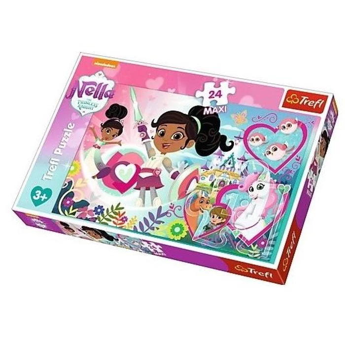 Trefl 14267 - Nella, a hercegnő lovag - 24 db-os Maxi puzzle