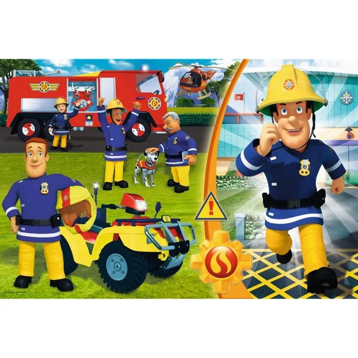 Trefl 14290 - Sam, a tűzoltó - 24 db-os Maxi puzzle