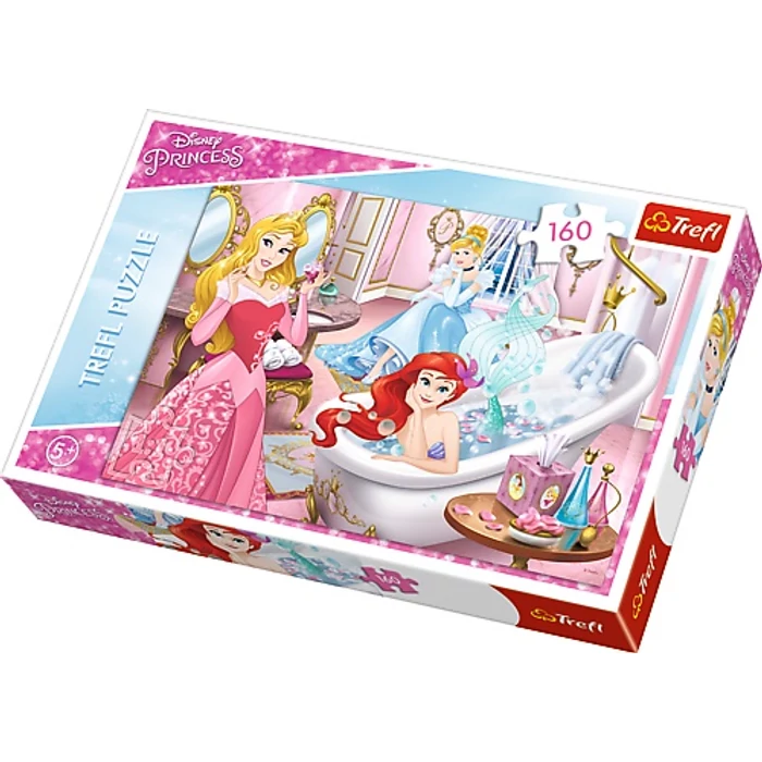 Trefl 15327 - Disney Princess - Pihenés a bál előtt - 160 db-os puzzle