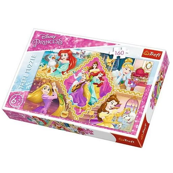 Trefl 15358 - Disney Princess - Kollázs - 160 db-os puzzle