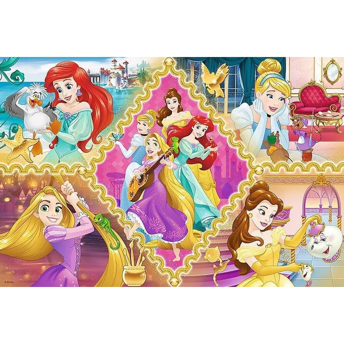 Trefl 15358 - Disney Princess - Kollázs - 160 db-os puzzle