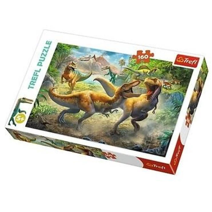 Trefl 15360 - Harcias Tyrannosaurusok - 160 db-os puzzle