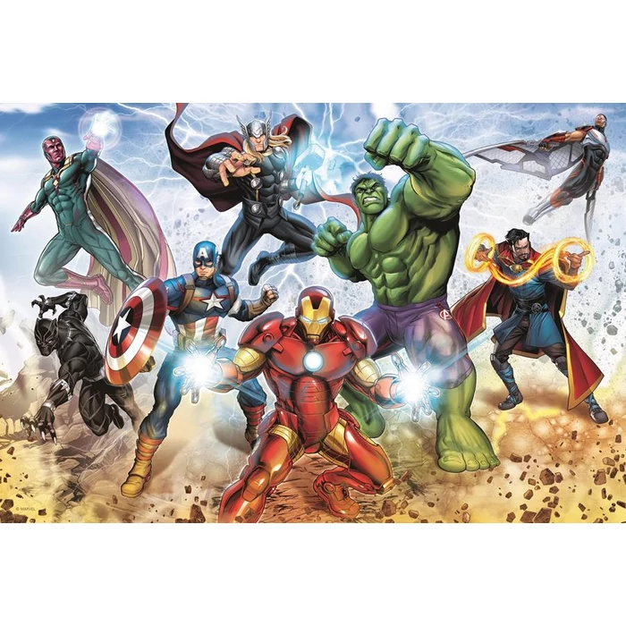 Trefl 15368 - Avengers - Bosszúállók - Készen a világ megmentésére - 160 db-os puzzle