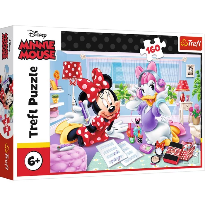 Trefl 15373 - Minnie Mouse - Barátnők - 160 db-os puzzle