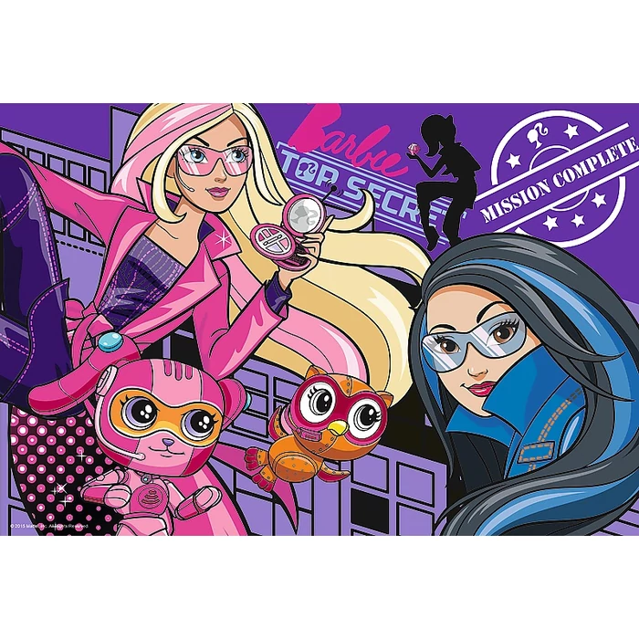 Trefl 16292 - Titkos ügynök Barbie és a kém csapat - 100 db-os puzzle