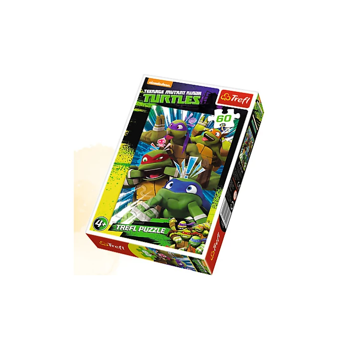 Trefl 17292 - Tini nindzsa teknőcök - Közös mókázás - 60 db-os puzzle