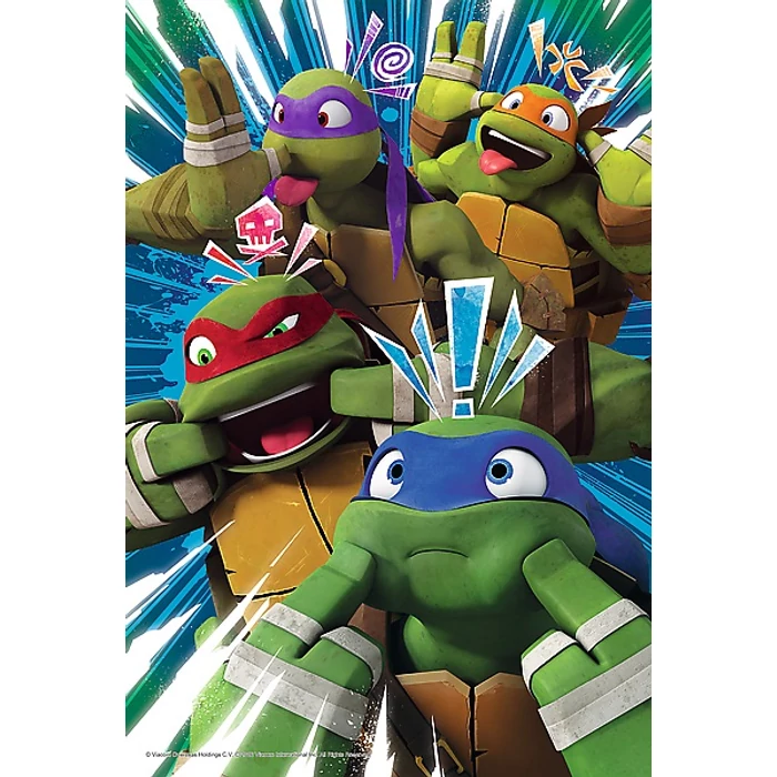 Trefl 17292 - Tini nindzsa teknőcök - Közös mókázás - 60 db-os puzzle