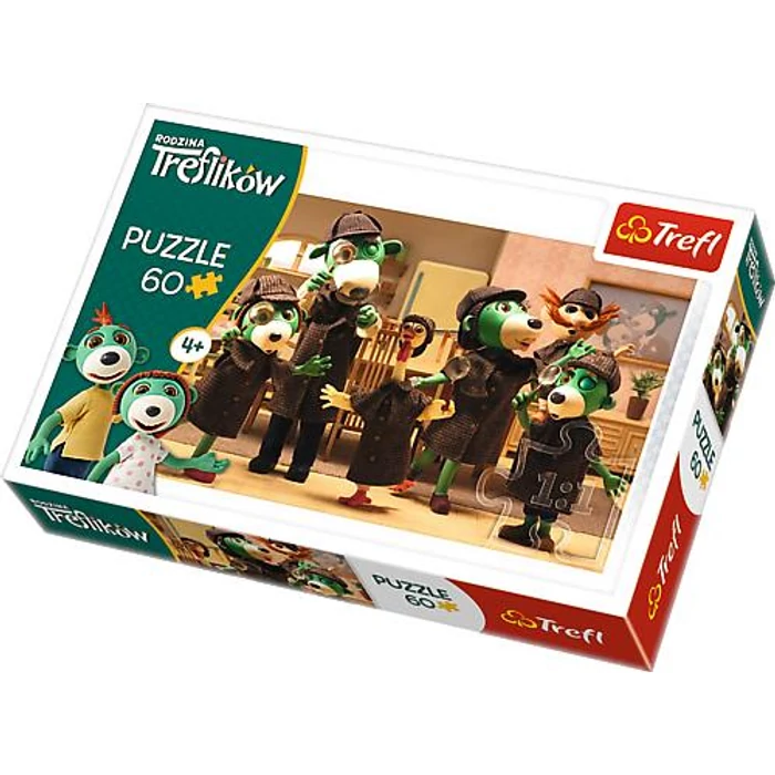 Trefl 17308 - A Treflikow család kalandjai - 60 db-os puzzle
