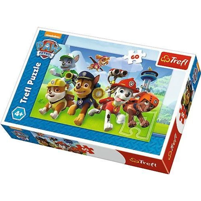 Trefl 17321 - Mancs őrjárat - Akcióra készen - 60 db-os puzzle