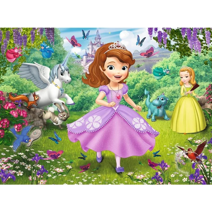Trefl 18252 - Szófia hercegnő a kertben - 30 db-os puzzle