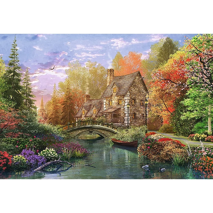 Trefl 26136 - Kunyhó a tónál - 1500 db-os puzzle