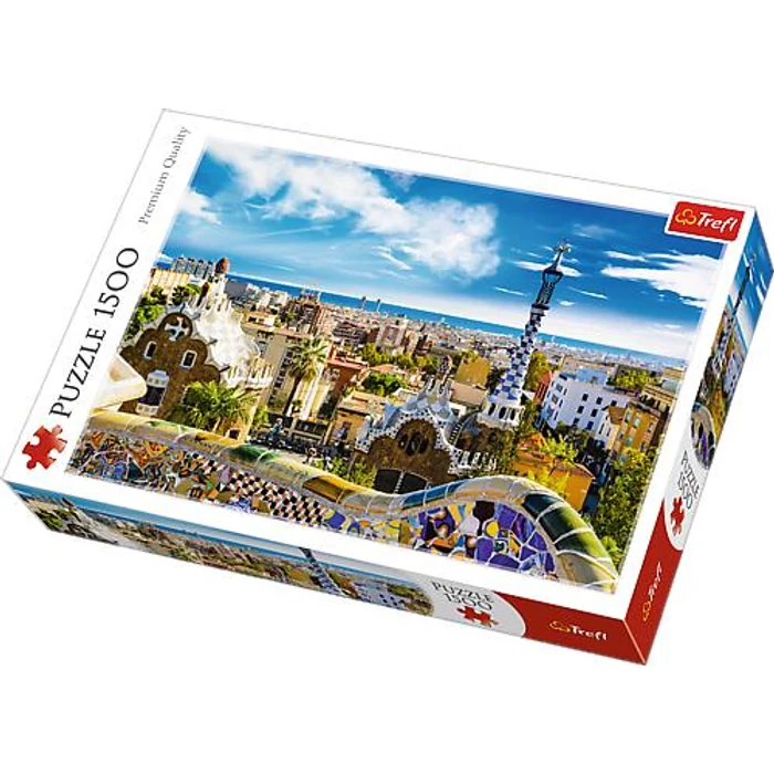 Trefl 26147 - Güell park, Barcelona - 1500 db-os puzzle