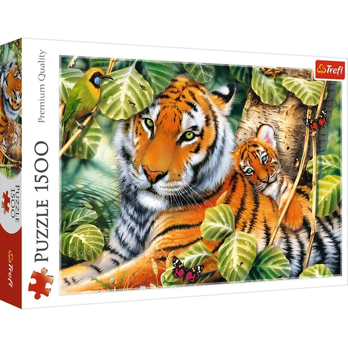 Trefl 26159 - Két tigris - 1500 db-os puzzle