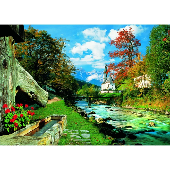 Trefl 27061 - Bavaria Alpok, Németország - 1500 db-os puzzle
