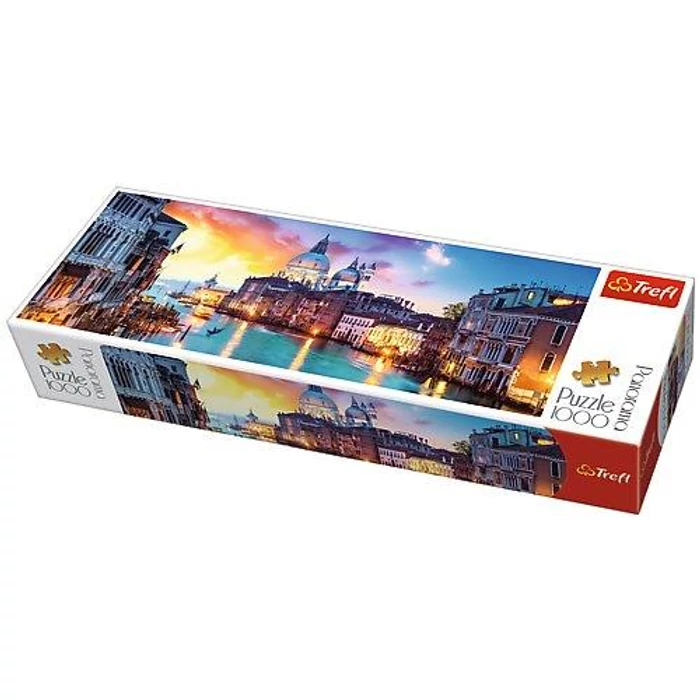 Trefl 29037 - Panoráma puzzle - Canal Grande, Velence - 1000 db-os puzzle