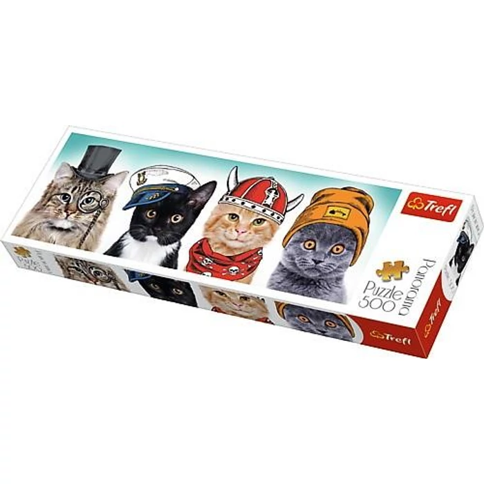 Trefl 29504 - Panoráma puzzle - A bolyhos csapat - 500 db-os puzzle