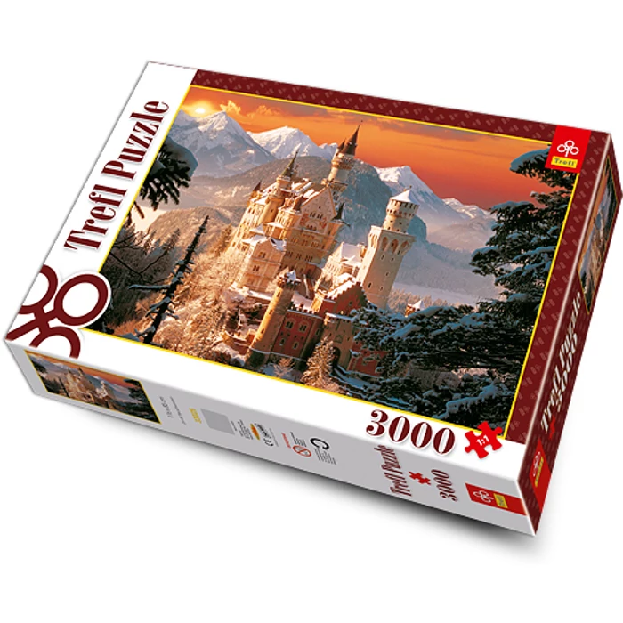 Trefl 33025 - A Neuschwanstein kastély - 3000 db-os puzzle