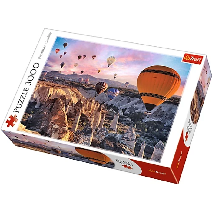 Trefl 33059 - Hőlégballonnal Kappadókia felett, Törökország - 3000 db-os puzzle