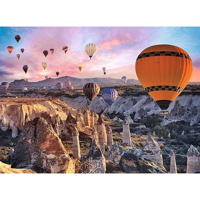 Trefl 33059 - Hőlégballonnal Kappadókia felett, Törökország - 3000 db-os puzzle