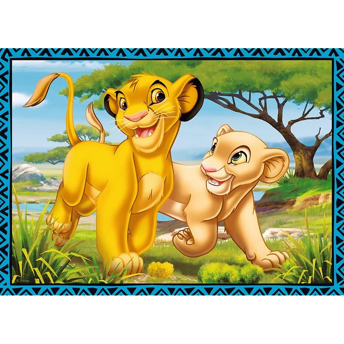 Trefl 34317 - Az oroszlánkirály - 4 az 1-ben (35, 48, 54, 70 db-os) puzzle