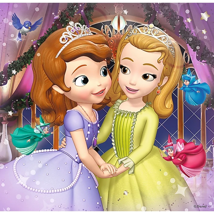 Trefl 34814 - Szófia hercegnő - 3 az 1-ben (20 36 50 db-os) puzzle