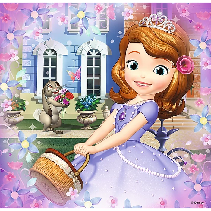 Trefl 34814 - Szófia hercegnő - 3 az 1-ben (20 36 50 db-os) puzzle