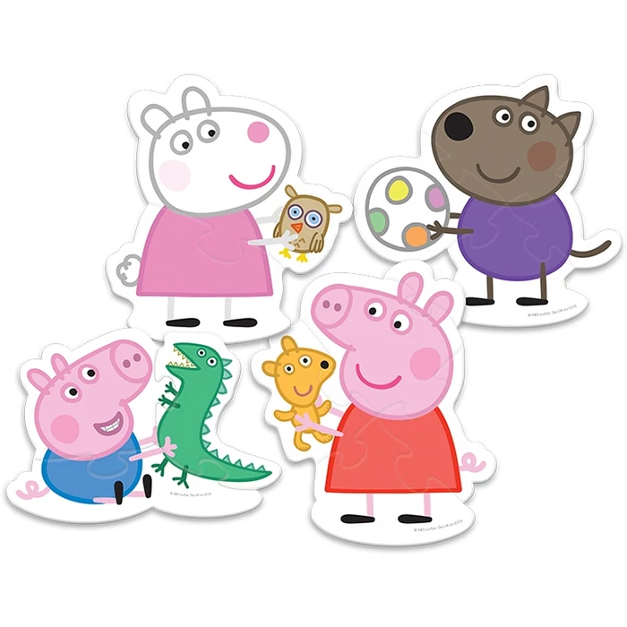 Trefl 36061 - Peppa malac - Első Baby puzzle táskában