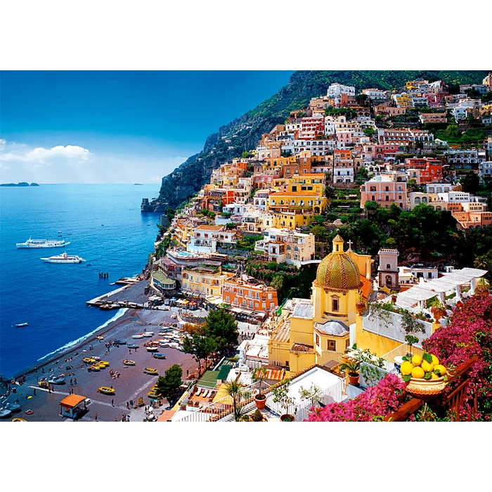 Trefl 37145 - Positano, Amalfi-part, Olaszország - 500 db-os puzzle