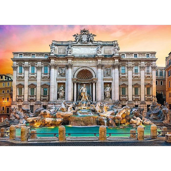 Trefl 37292 - Trevi kút, Róma - 500 db-os puzzle