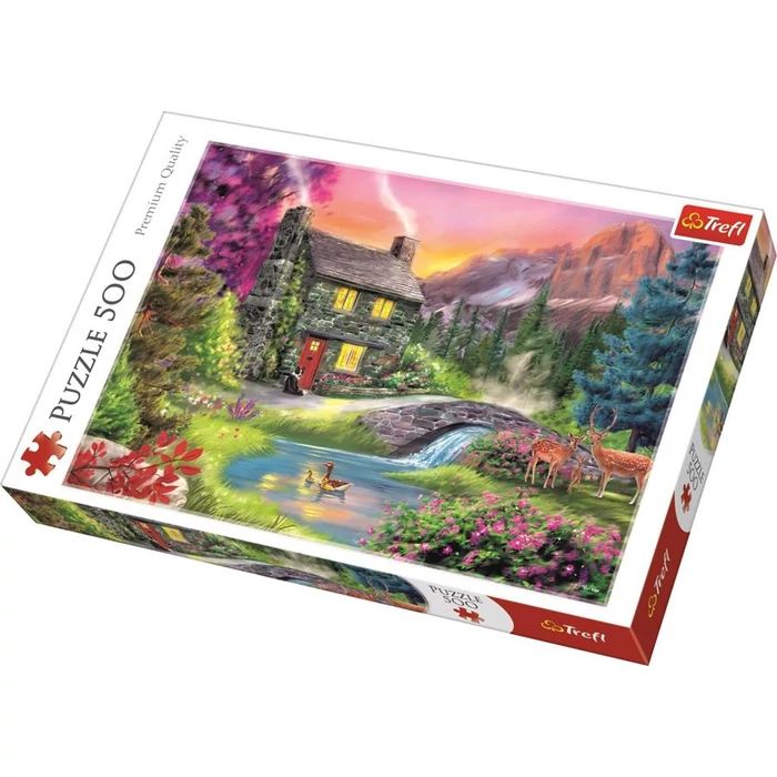 Trefl 37325 - Harmónia a hegyekben - 500 db-os puzzle