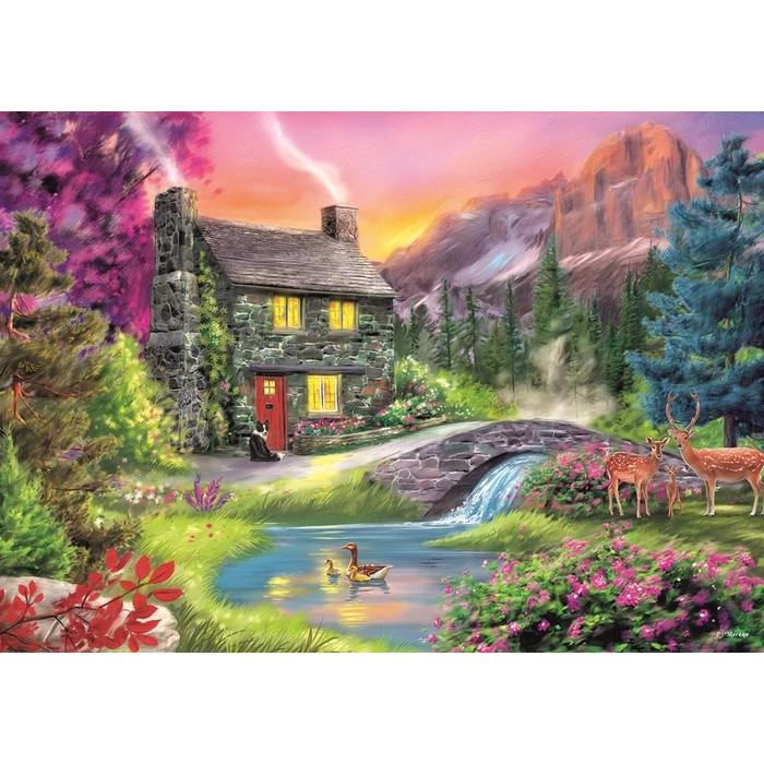 Trefl 37325 - Harmónia a hegyekben - 500 db-os puzzle