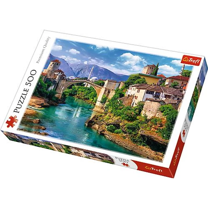 Trefl 37333 - Öreg-híd Mostarban - 500 db-os puzzle