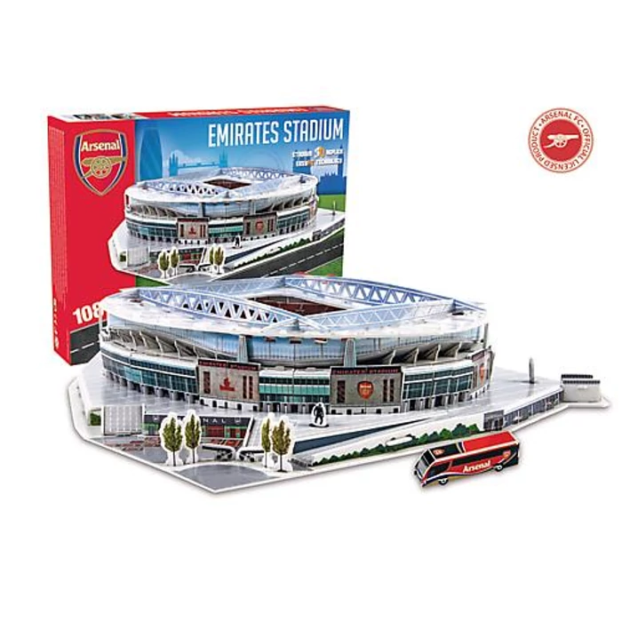 Trefl 3735 - Emirates Stadion - Arsenal FC - 108 db-os 3D puzzle 